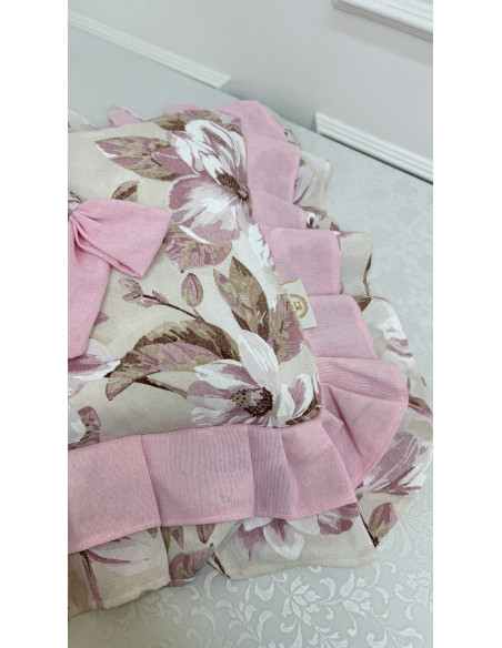 CUSCINO PETALI DI ROSA