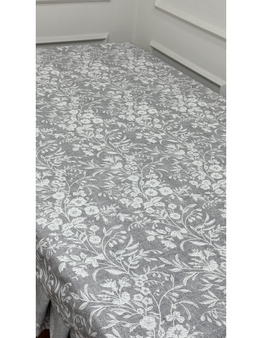 TOVAGLIA FIORE DI PERLA GRIGIO