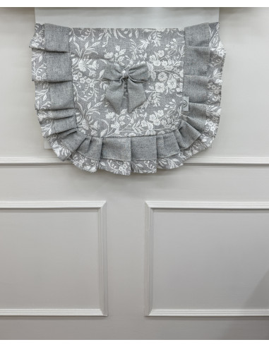 COPRI FORNO FIORE DI PERLA GRIGIO