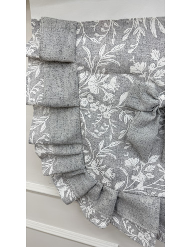 COPRI FORNO FIORE DI PERLA GRIGIO