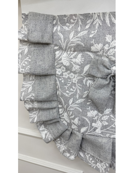 COPRI FORNO FIORE DI PERLA GRIGIO