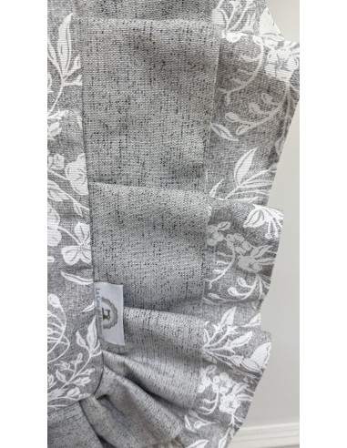 COPRI FORNO FIORE DI PERLA GRIGIO