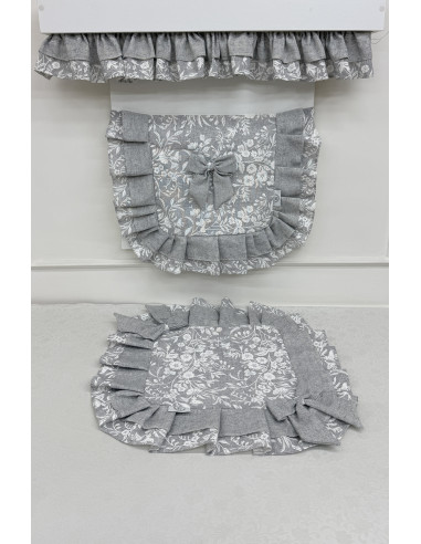 SOTTOCAPPA FIORE DI PERLA GRIGIO