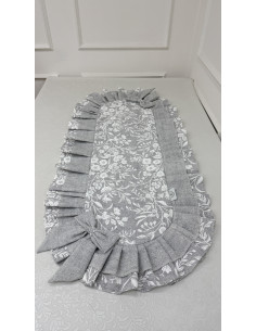 RUNNER FIORE DI PERLA GRIGIO 2