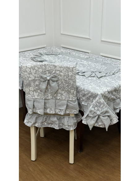 RUNNER FIORE DI PERLA GRIGIO