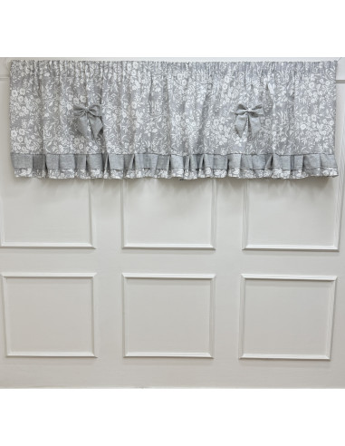 MANTOVANA FIORE DI PERLA GRIGIO