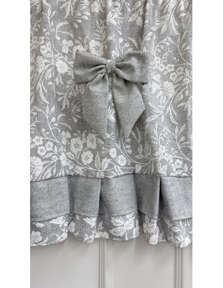 MANTOVANA FIORE DI PERLA GRIGIO