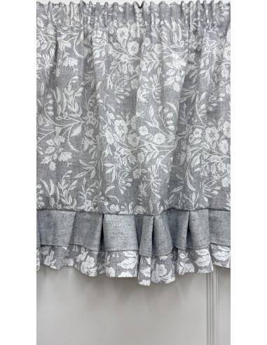 MANTOVANA FIORE DI PERLA GRIGIO