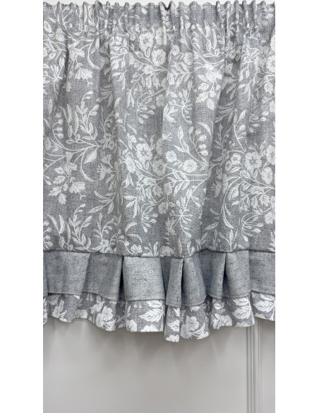 MANTOVANA FIORE DI PERLA GRIGIO