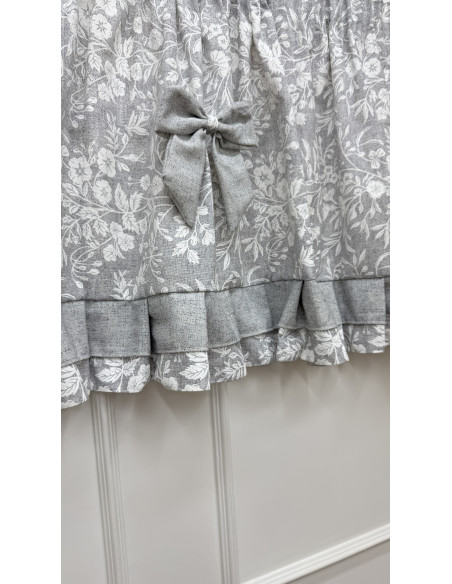 MANTOVANA FIORE DI PERLA GRIGIO