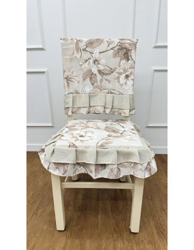 COPRI SEDIA DOLCE MAGNOLIA - SET 4 PEZZI