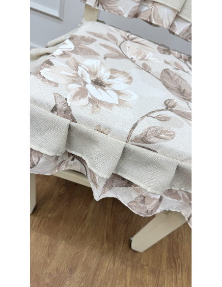 COPRI SEDIA DOLCE MAGNOLIA - SET 4 PEZZI