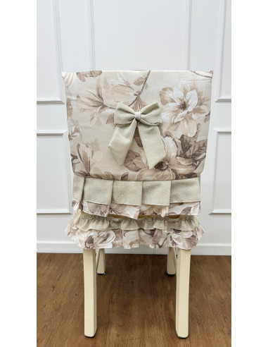 COPRI SEDIA DOLCE MAGNOLIA - SET 6 PEZZI