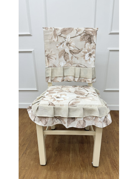 COPRI SEDIA DOLCE MAGNOLIA - SET 6 PEZZI