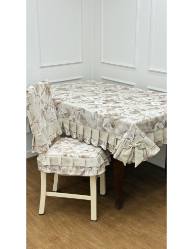 COPRI SEDIA DOLCE MAGNOLIA - SET 6 PEZZI