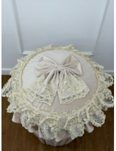 COPRICESTA VELLUTO AVORIO E... 2