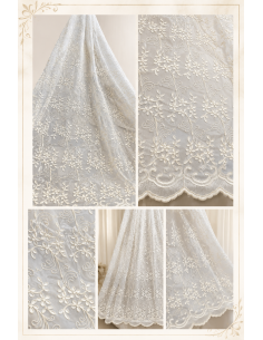 TENDA IN TULLE IRIS PERLA 2