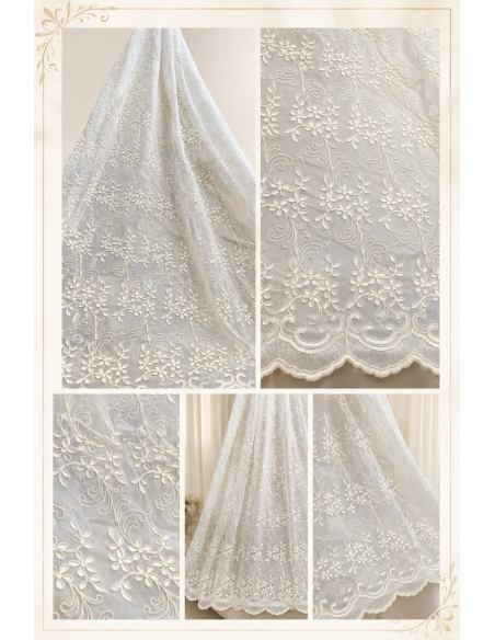 TENDA IN TULLE IRIS PERLA