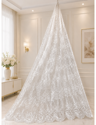 TENDA IN TULLE IRIS BIANCA