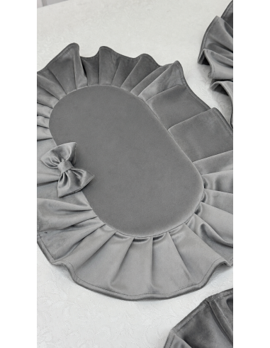 TRIS CENTRI ROYAL GRIGIO