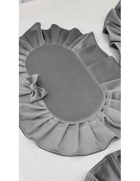 TRIS CENTRI ROYAL GRIGIO