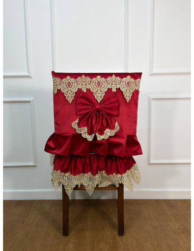 COPRI SEDIA COMPLETO ROYAL CHRISTMAS