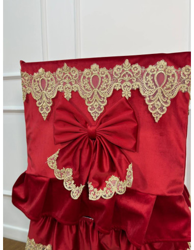 COPRI SEDIA COMPLETO ROYAL CHRISTMAS