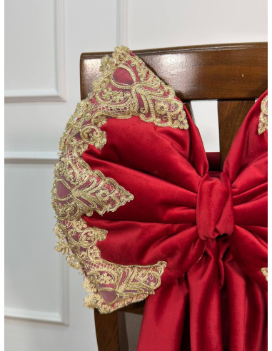 FIOCCO COPRI SEDIA ROYAL CHRISTMAS