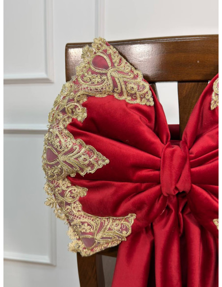 FIOCCO COPRI SEDIA ROYAL CHRISTMAS