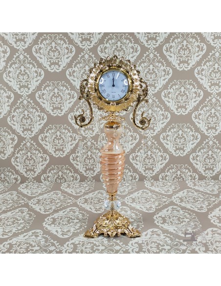 TRIS OROLOGIO E CANDELABRI