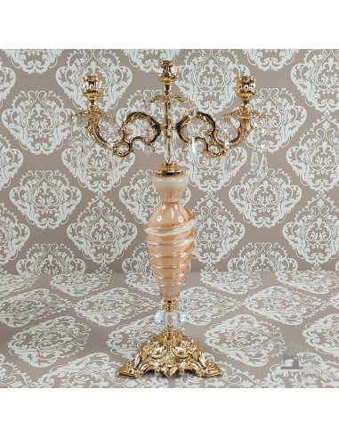 TRIS OROLOGIO E CANDELABRI