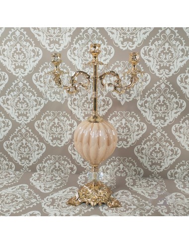 TRIS OROLOGIO E CANDELABRI