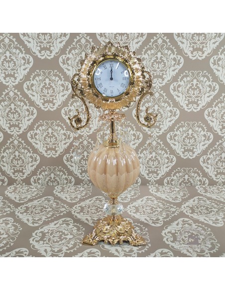 TRIS OROLOGIO E CANDELABRI