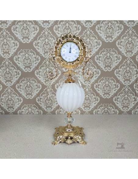 TRIS OROLOGIO E CANDELABRI