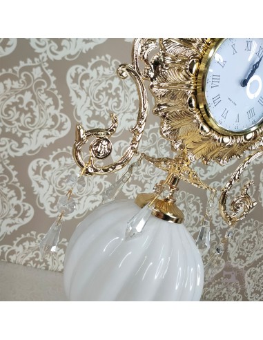 TRIS OROLOGIO E CANDELABRI