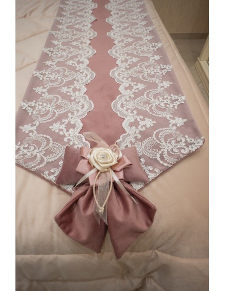 SCALDAPIEDI VELLUTO ROSA