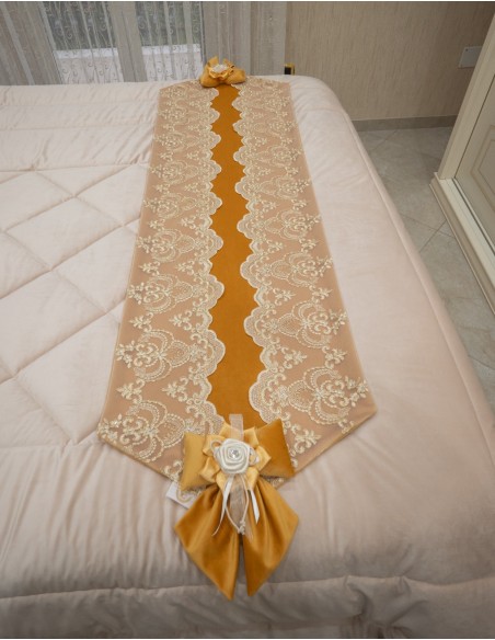 SCALDAPIEDI VELLUTO ORO