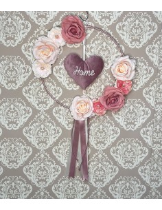 FUORI PORTA CUORE HOME ROSA