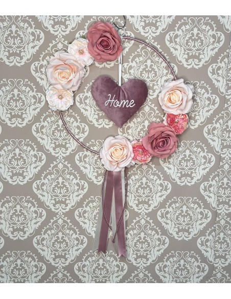 FUORI PORTA CUORE HOME ROSA