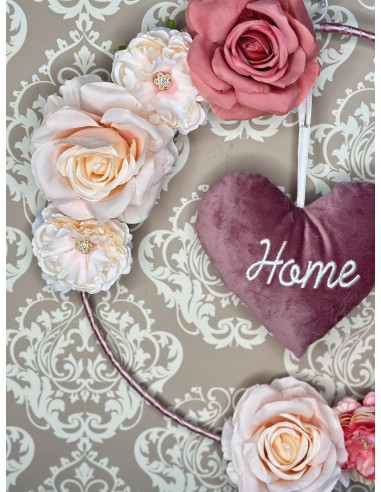FUORI PORTA CUORE HOME ROSA