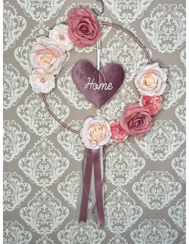 FUORI PORTA CUORE HOME ROSA