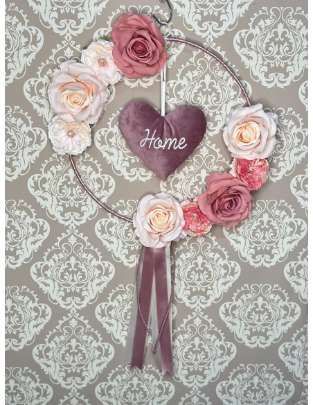 FUORI PORTA CUORE HOME ROSA