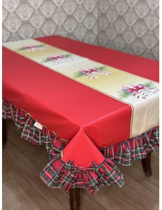 TOVAGLIA IN PLASTICA NATALIZIA