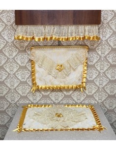 COPRI FORNO ELEGANZA DORATA 2