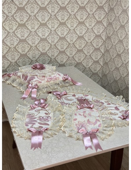 SET DI TRIS DI CENTRI + CUSCINO