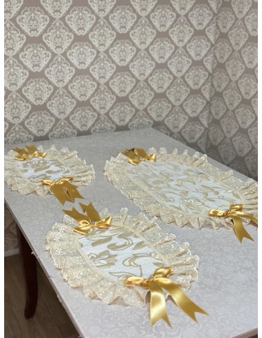 SET DI TRIS DI CENTRI + CUSCINO