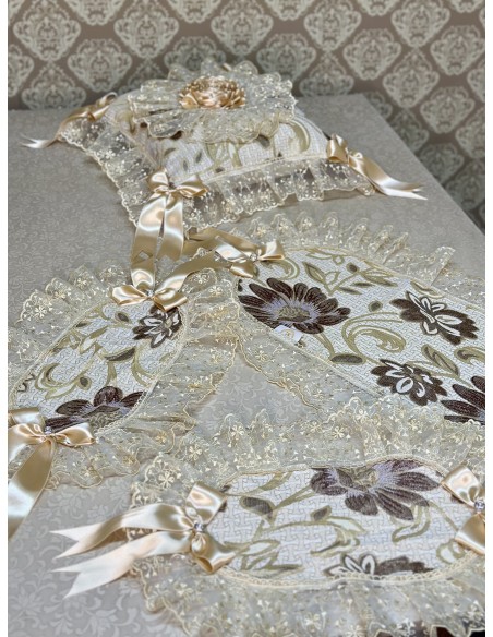 SET DI TRIS DI CENTRI + CUSCINO