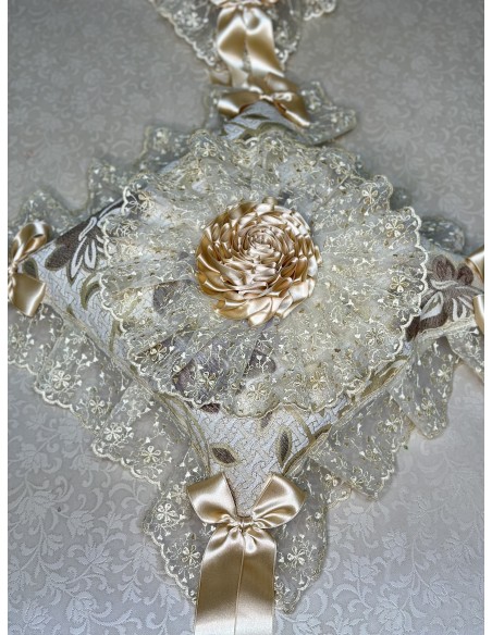 SET DI TRIS DI CENTRI + CUSCINO