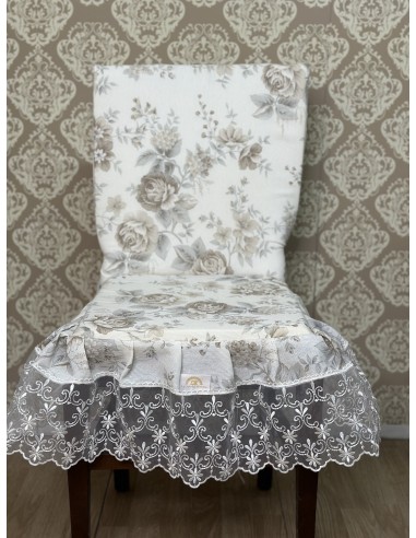 QUATTRO COPRI SEDIE COMPLETE