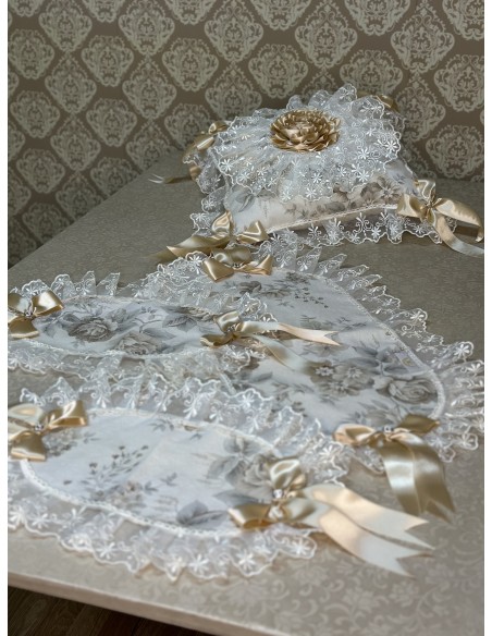 SET DI TRIS DI CENTRI + CUSCINO